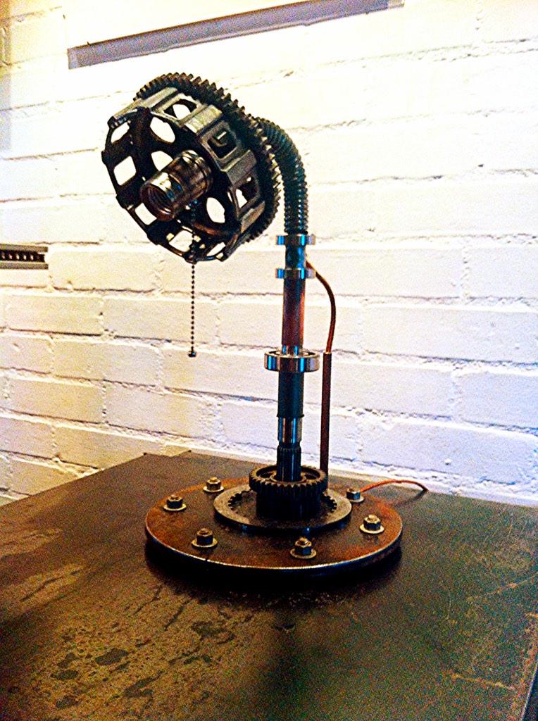 Getting all Geared Up for Art in the Yard!  Mark your calendars to come pick up your new Oxide piece!