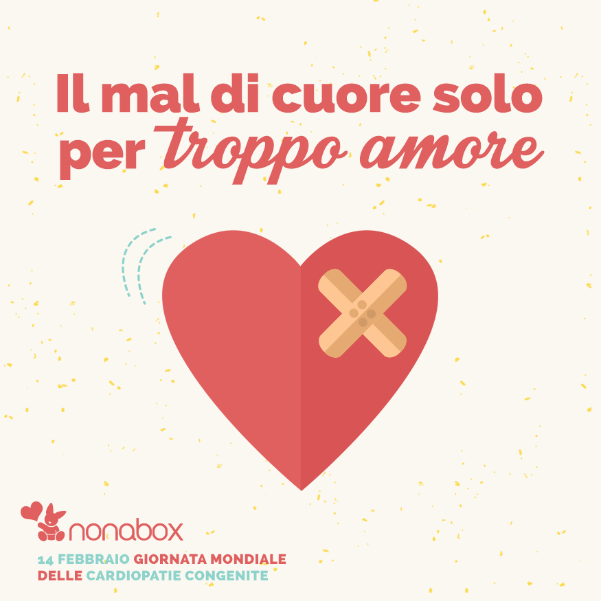 Oltre a #SanValentino il 14 febbraio vogliamo ricordare la Giornata Mondiale sulle #cardiopatie congenite!