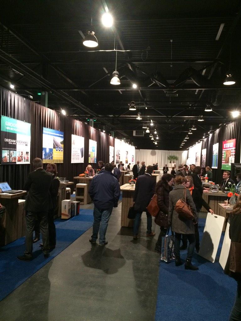 De dag zit er bijna op <a href="/Duurzaam2015/">Duurzaam 2015</a> mooi evenement voor #duurzame #ondernemers
