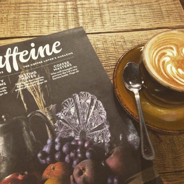 #Coffee Instagram by @thecoffeenovice Harris and Hoole. #caffeinemagazine #flatwhite #latteart #coffeeporn #coffee …