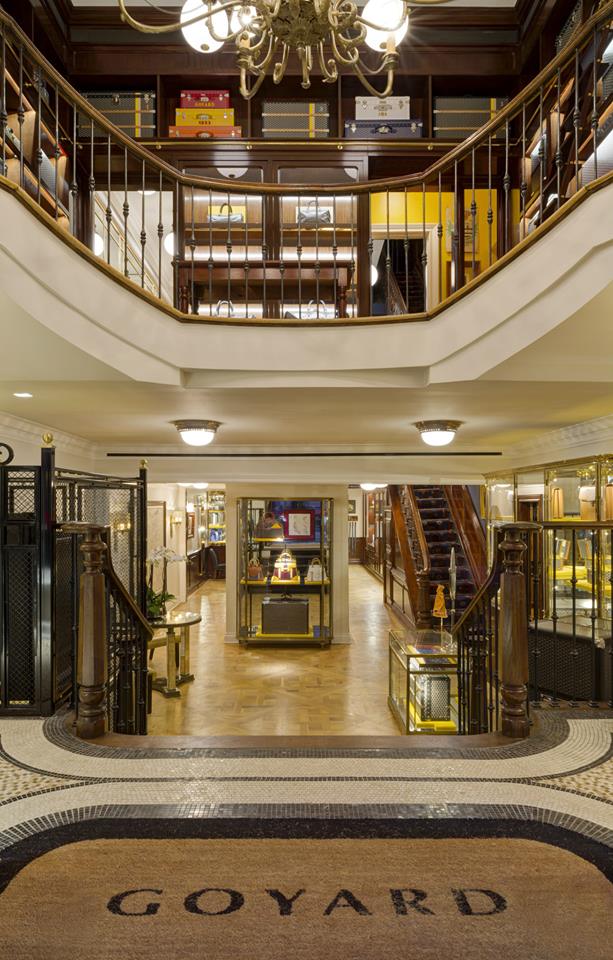 GoyardOfficial on X: A TOUR OF THE MAISON GOYARD FLAGSHIP STORE IN NYC /  The mosaic-tiled entrance, reminiscent of Parisian archways.   / X