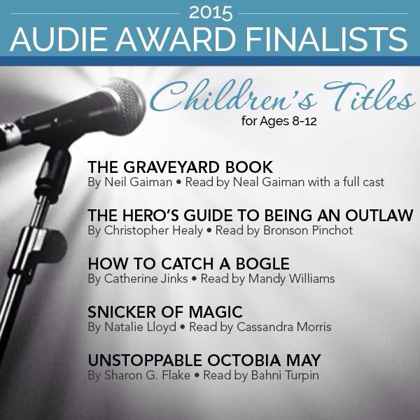 Oh wow! So excited to be nominated for an Audie Award! (It's kinda like the Oscars for audiobooks) #Audies2015