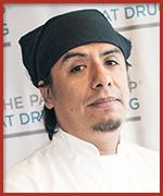 Carlos Llaguno Morales.  A terrific French chef. from Mexico. 
Rest In Peace my brother.