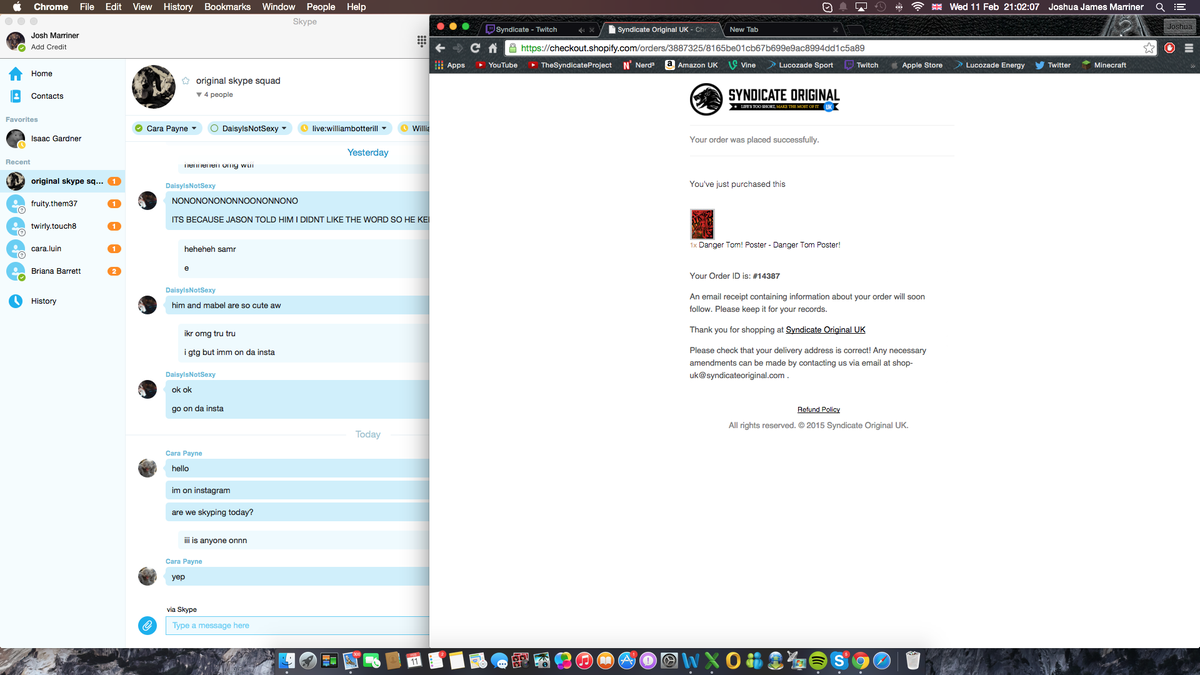JoshMarriner42's tweet photo. @ProSyndicate i got one can i win plz i subbed from 5000 heheh jk jk make it even :D http://t.co/ZRTj2HCums