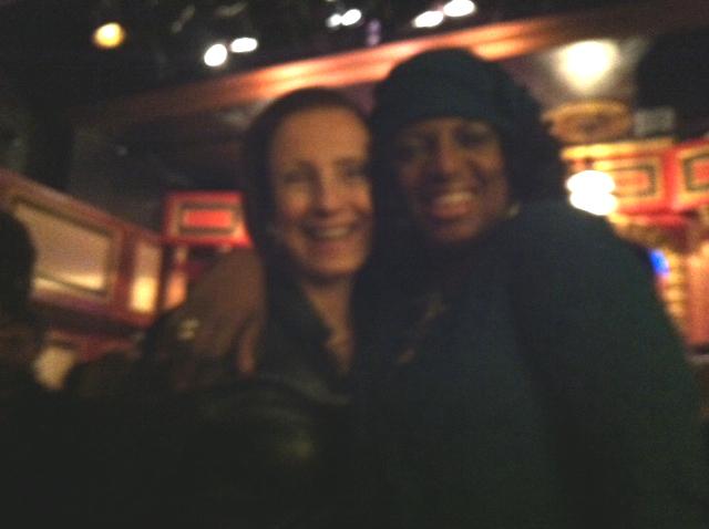 CDavisEvents's tweet image. FUN w/sponsor Princess Jenkins from THE BROWNSTONE - Harlem's crown Jewel fashion boutique - at #TOMATOESGOTTALENT!