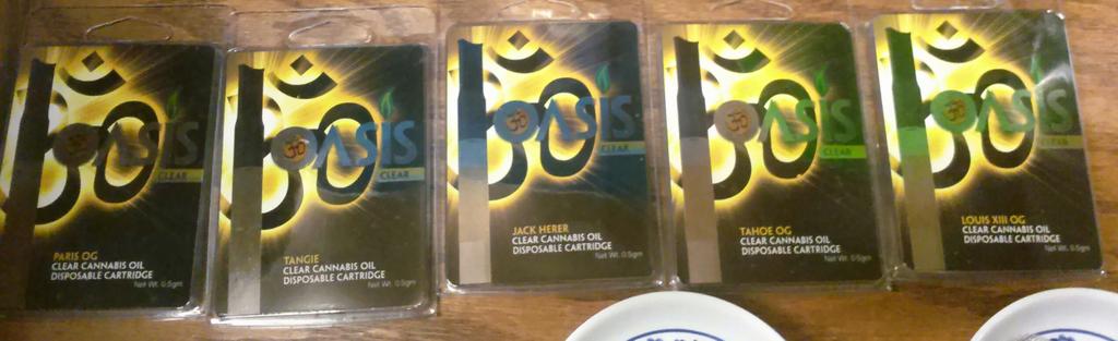 SJ_Fire_House's tweet photo. We are now proud to carry @Oasisco2sd  Clear cartridges.  We have Tahoe, King louie, Tangie, Jack Herer, &amp; Paris OG! http://t.co/ZRkHDnI9A3