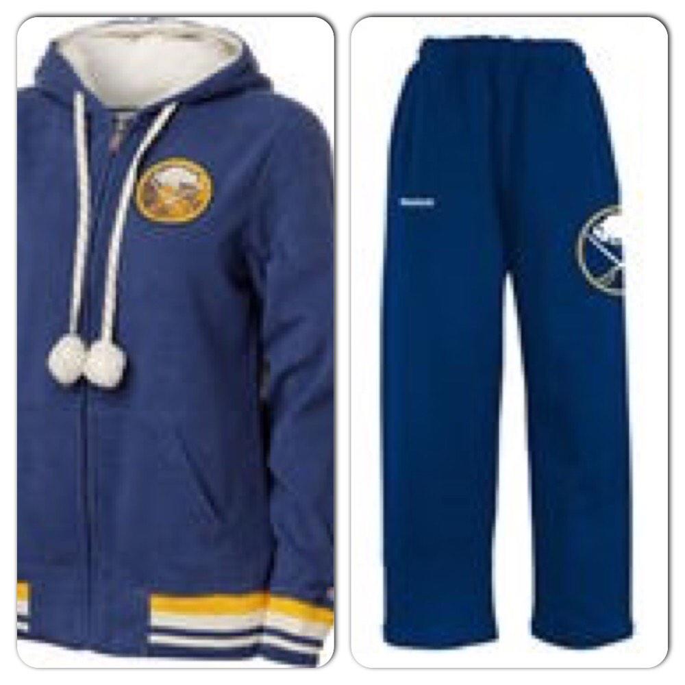 NabilKarimTV's tweet image. I believe this sweetened, if not closed the deal for #EvanderKane #Sabres #jets #tracksuits