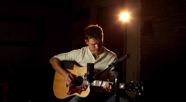 VisionEntMusic's tweet photo. It's #AcousticSunday! @SamRiggsMusic shared #SecondHandSmoke last week and now we need more. http://t.co/4mpL45DJrI http://t.co/faXbkWTTHp