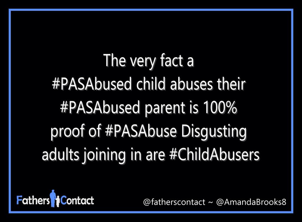 fatherscontact's tweet photo. A #PASAbused child abusing the #PASAbused parent! #PASDamaged #PASConsequences http://t.co/7Dg5NICbqX