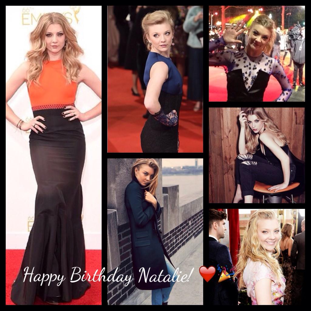 Happy 33rd birthday to Natalie Dormer. She\s special to me and I wish her all the best   