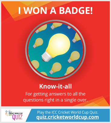 Sivanesan90's tweet photo. #CWCQuiz http://t.co/aGWp9ukUye
