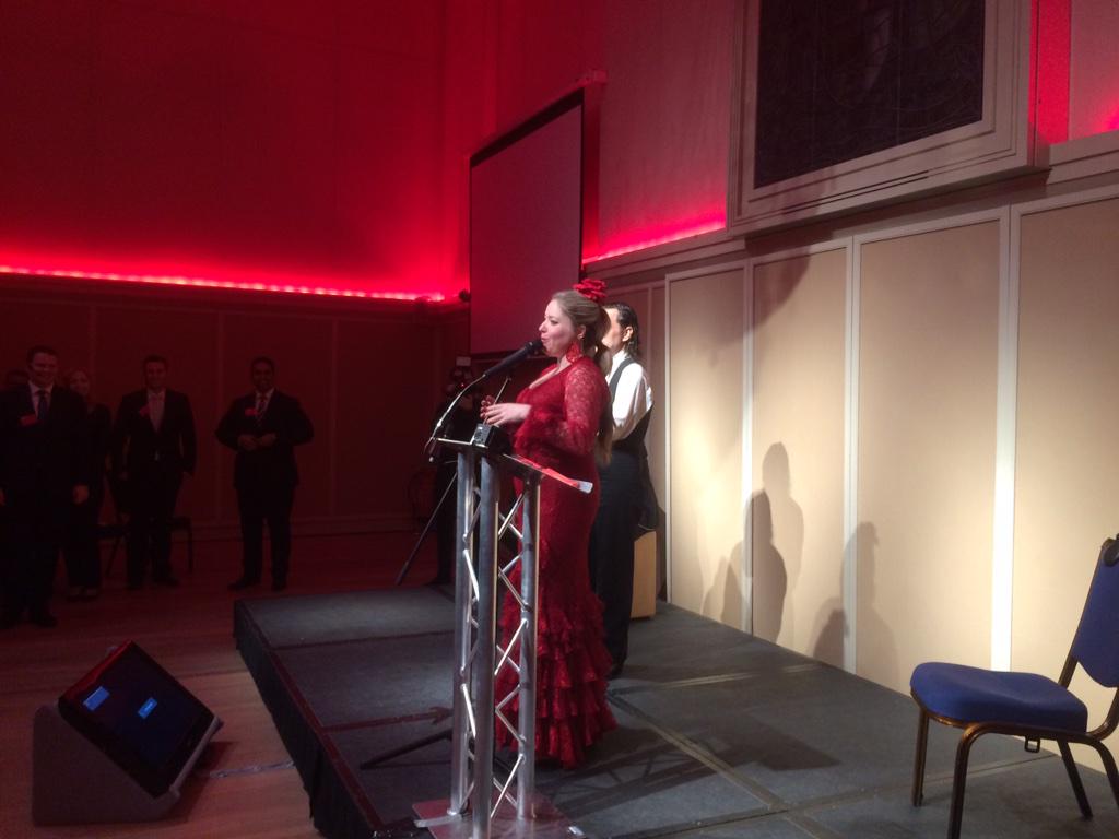 robertjgardner's tweet image. #ole flamingo dancing @redingtontweets #AssetClass2015