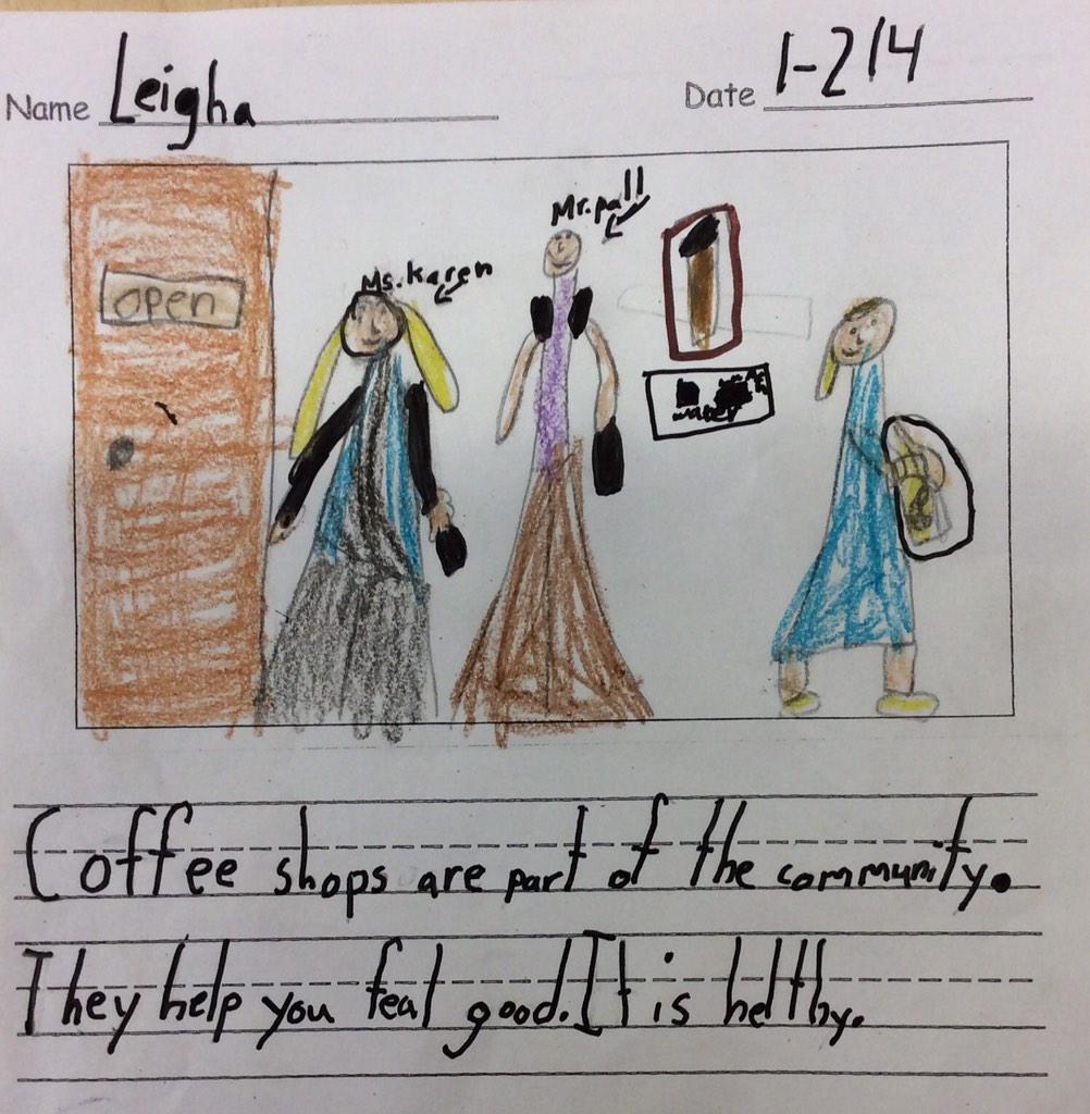 KarenDeGennaro's tweet photo. Yes! A girl after my own heart. #firstgrade #ps10bk #ps10sw #coffee http://t.co/xgbw26tkLW