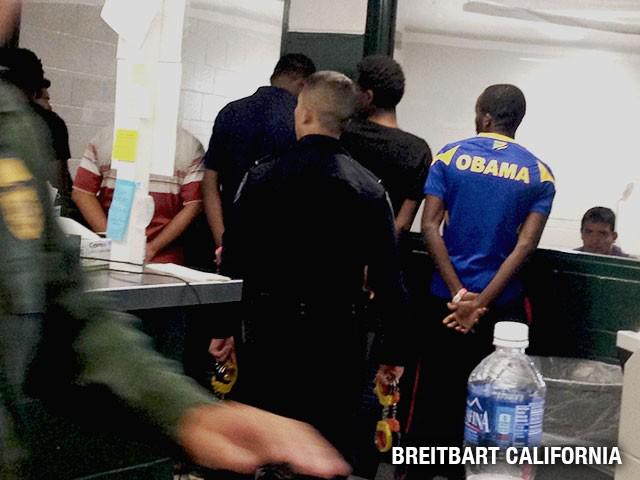 Illegal from Africa caught at border with Obama shirt