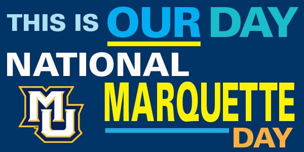 MarquetteU's tweet image. 10 days. nationalmarquetteday.com #WeAreMarquette