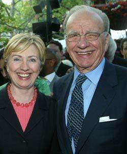 Clinton Fundraiser $2,700 per person in London, Rupert Murdoch to attend