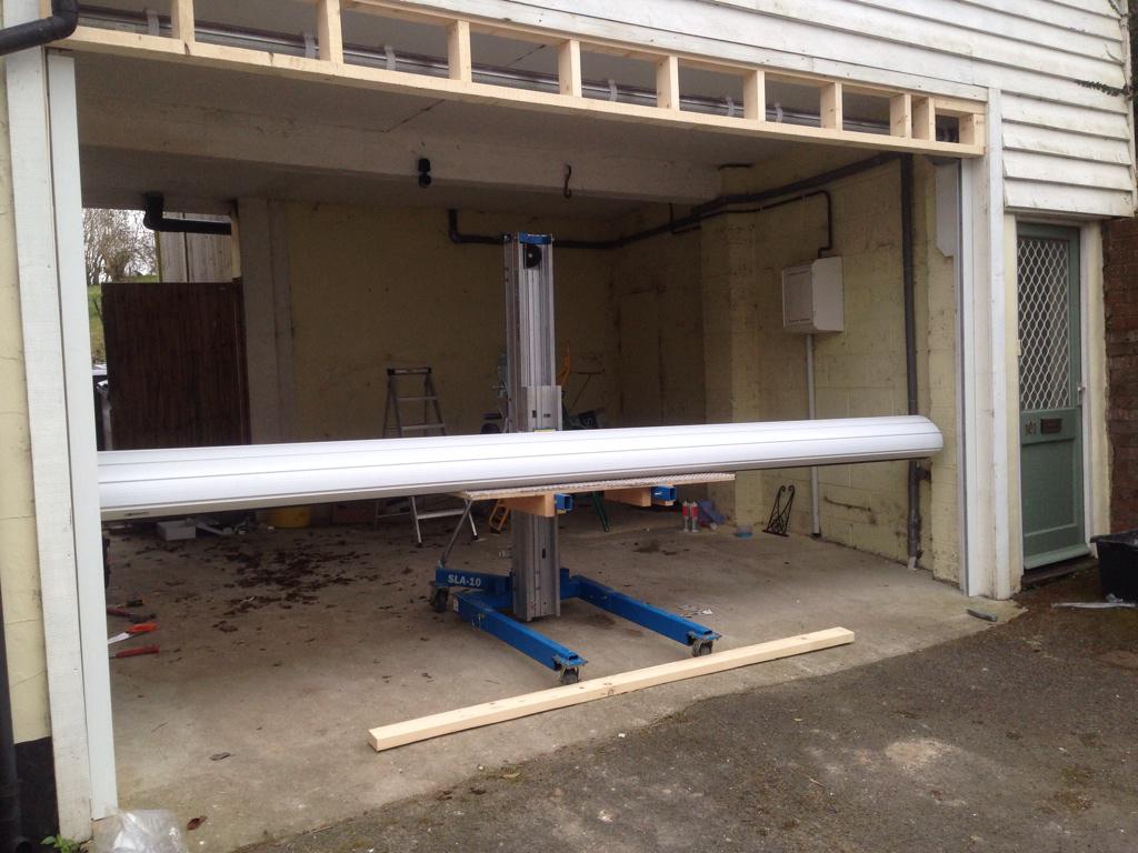 David Colgate On Twitter Today S Job Enclose Carport With