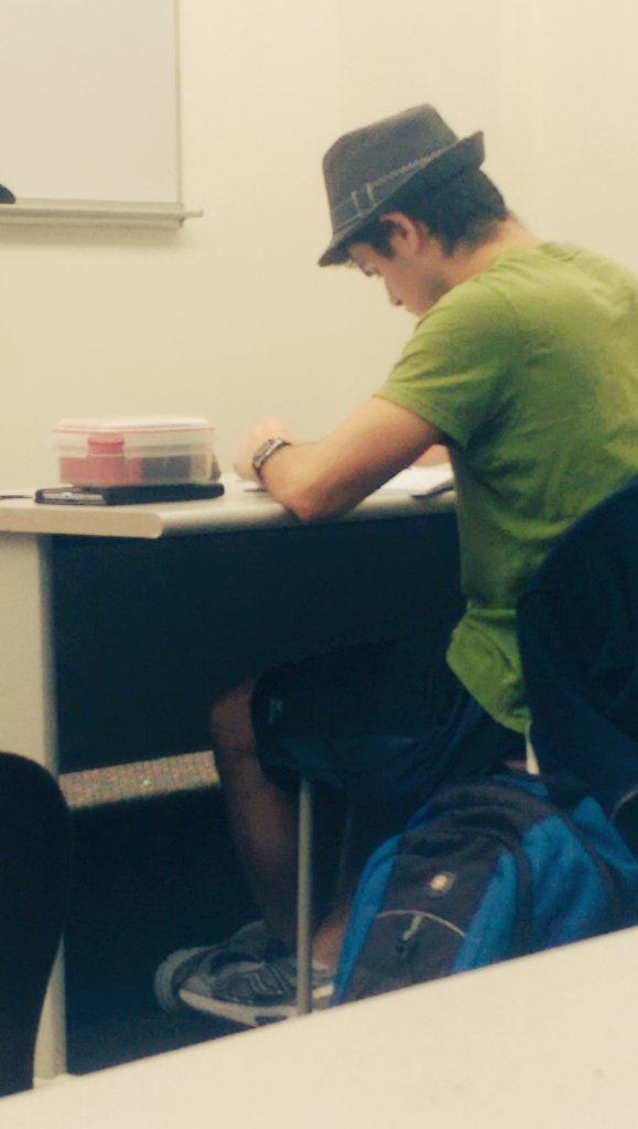doctor_burk's tweet photo. This pleb brought magic cards to class like he about to lay down a plainswalker to solve stats problems #utdprobs http://t.co/SA9MN9ilqd