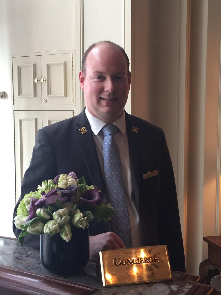 HarborHotel's tweet photo. Chef Concierge Nathan Goff walked 6 mi. across snowy Boston yesterday to work!  #CrossedKeys #TheGrandBudapestHotel http://t.co/66gY5l9CjT