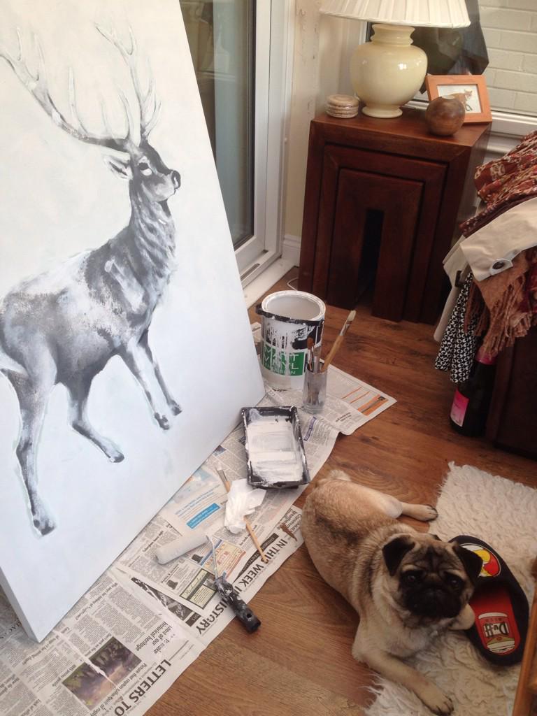 LoueysArt's tweet photo. Banksy not being very helpful 👎 http://t.co/MltwlvDrjU