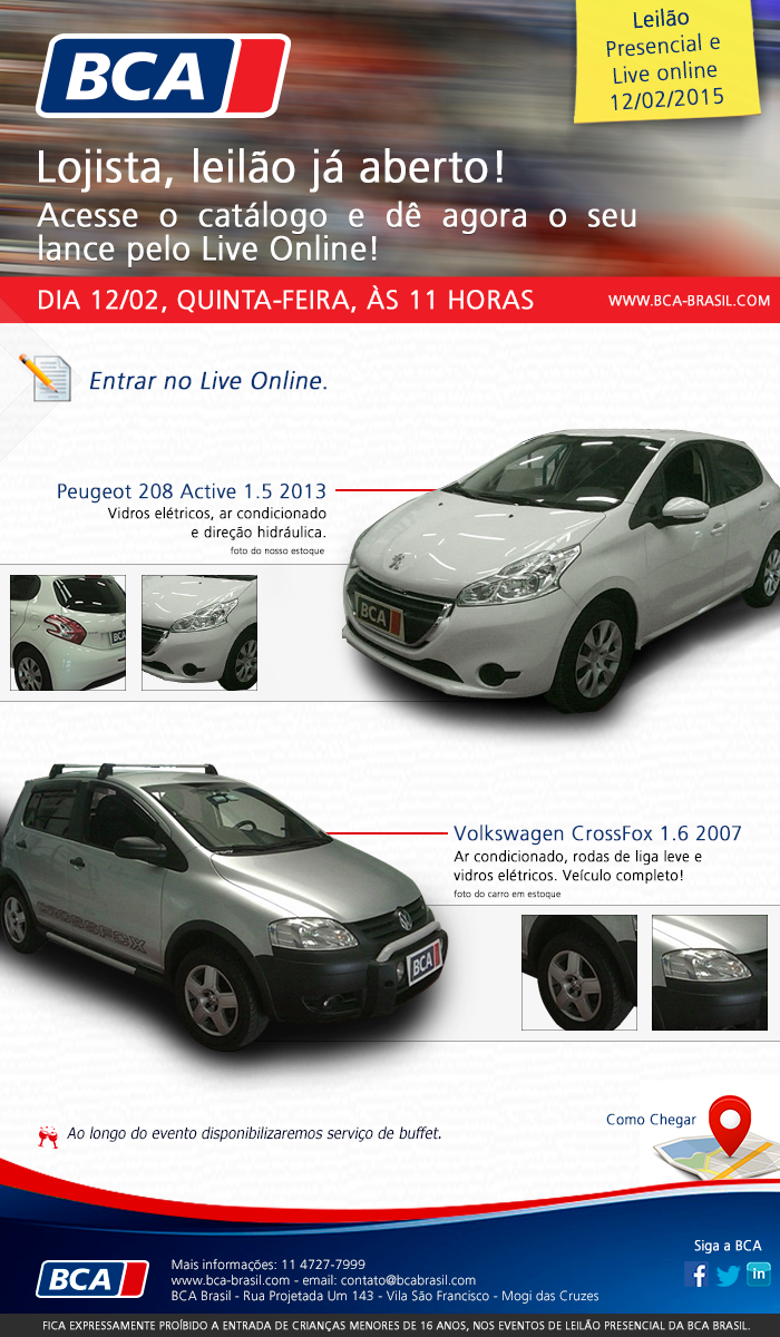loopveiculos's tweet photo. #Leilão BCA Lojista, acesse e programe os seus lances! Basta clicar e cadastrar-se http://t.co/Afp2GYO8zR http://t.co/TksYHXbnBc