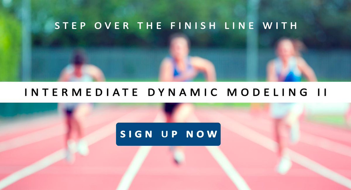 iseesystems's tweet image. Intermediate Dynamic Modeling II starts March 10!! Sign up now!!
#DynamicModeling #policy #edu
iseesystems.com/store/training…