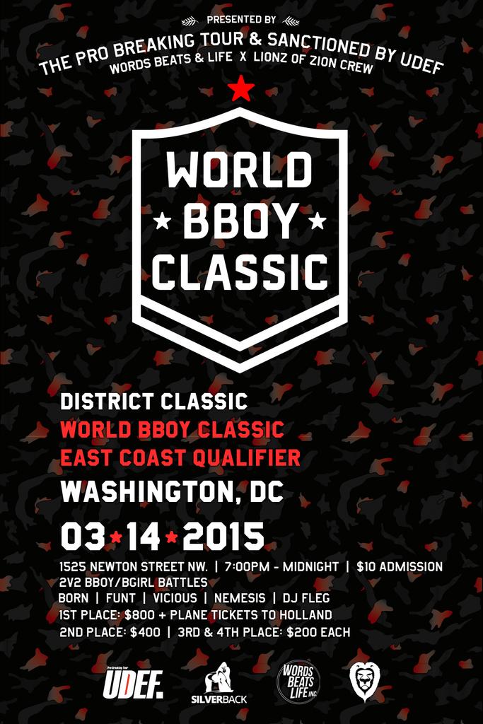 toyzareus's tweet image. #DistrictClassic2015 Winners get flown to Holland for @bboyclassics to represent USA! Sponsored by @ProBreakingTour!