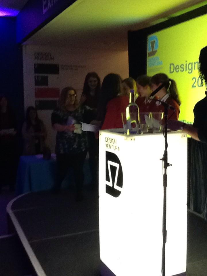 Design_Ventura's tweet photo. Last year's winners @WOKGS team present profits from last year to @BrainTumourOrg, over £1300. Excellent work! http://t.co/1ur5hM9hTs