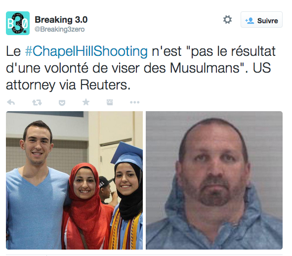 Alkanz's tweet photo. Ouf ! Rien d'islamophobe. En même temps quelle idée de se trouver dans la trajectoire des balles via @Breaking3zero http://t.co/O94e83JU0J