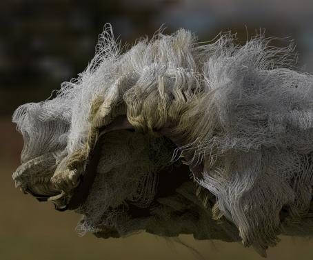 AnophelesDesign's tweet image. More hair experiments-the material works okay, but I'm back to the drawing board on the particles...#testrender #fail