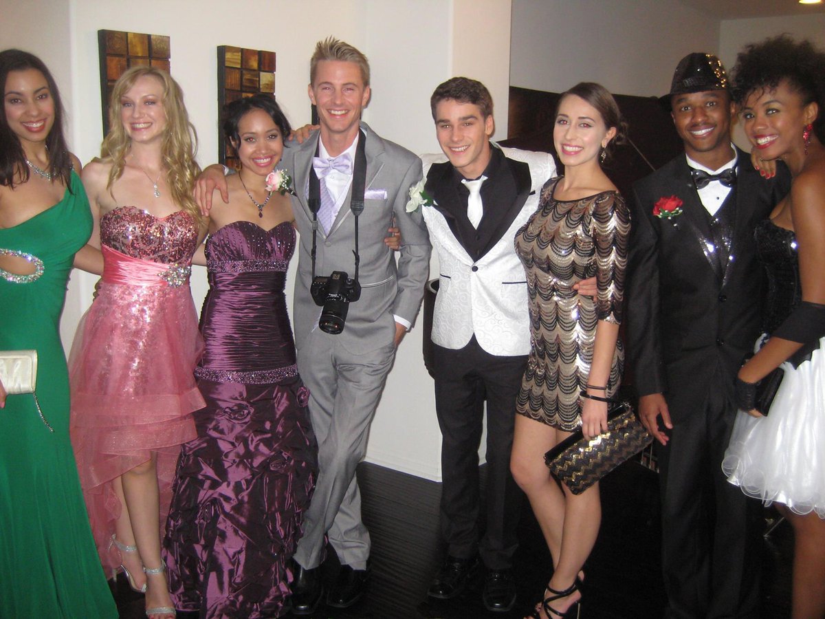 DeannaPak's tweet image. Look at us looking FLY. #PromRide movie coming this spring