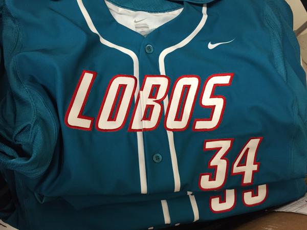 new mexico lobos baseball jersey