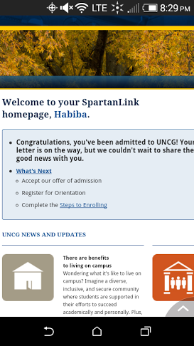 africanhipsta's tweet photo. OMGGGSHHHHHHHH IS THIS REAL!!!!!!!!!!!!!! Im going to be a future Spartan!!!! #UNCG19 #uncgbound http://t.co/3Tt8lkXPbJ