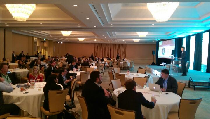 boltyboy's tweet photo. About to go on stage at #cvip2015 to tell me corp VC s about health care and @health2con http://t.co/aortFw5N5V