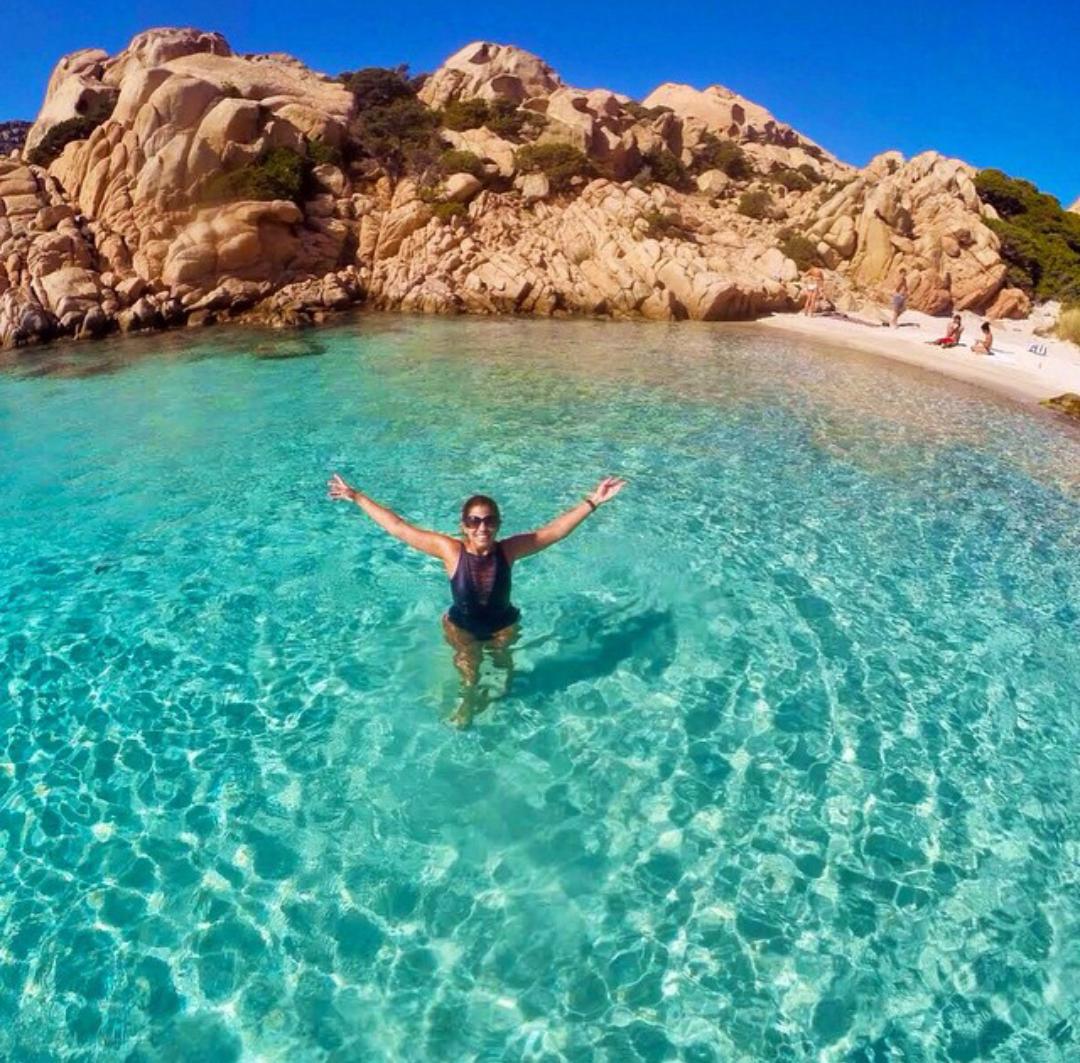 Archipielago La Maddalena en Cerdeña Italia.