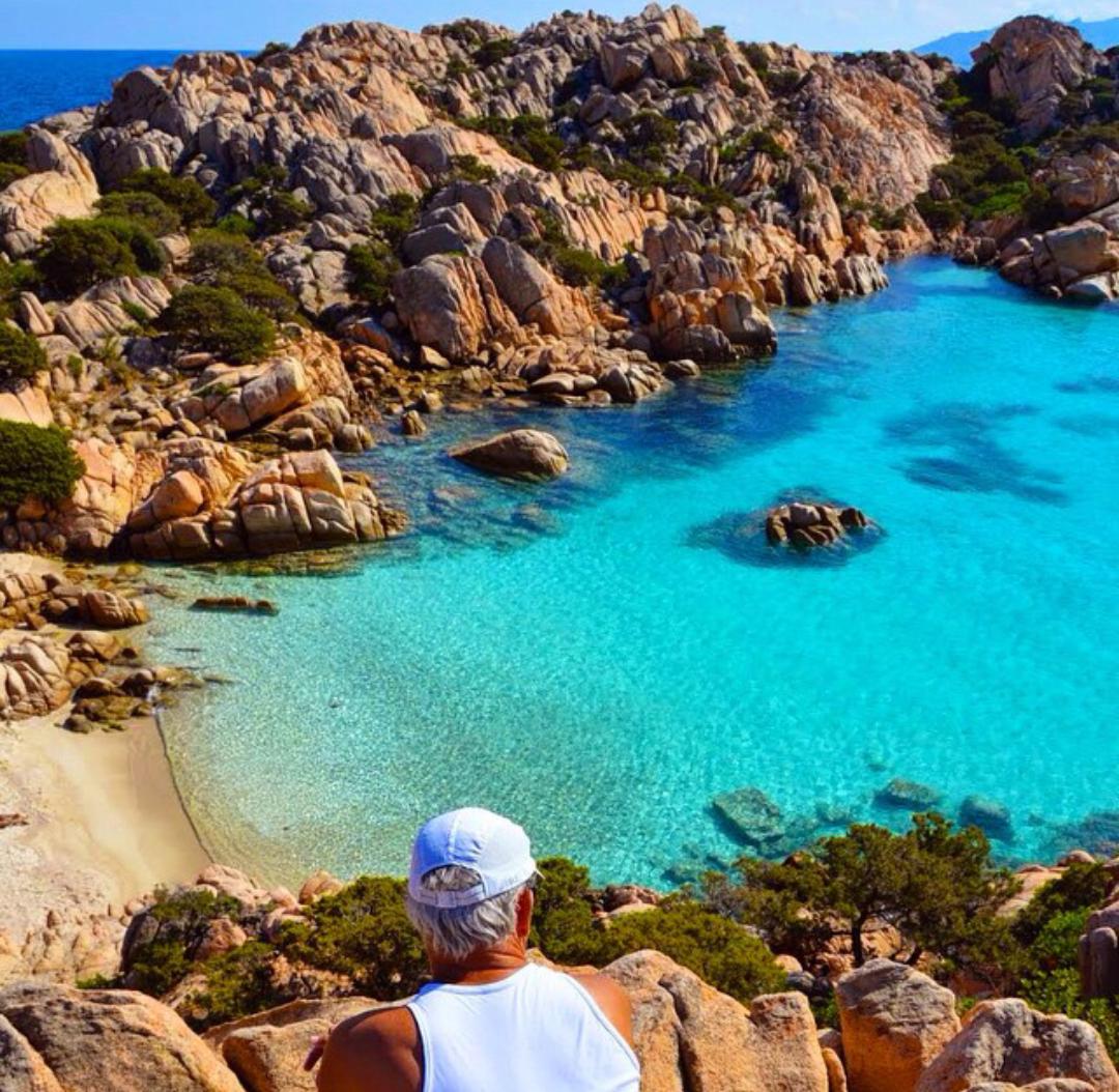 Archipielago La Maddalena en Cerdeña Italia.