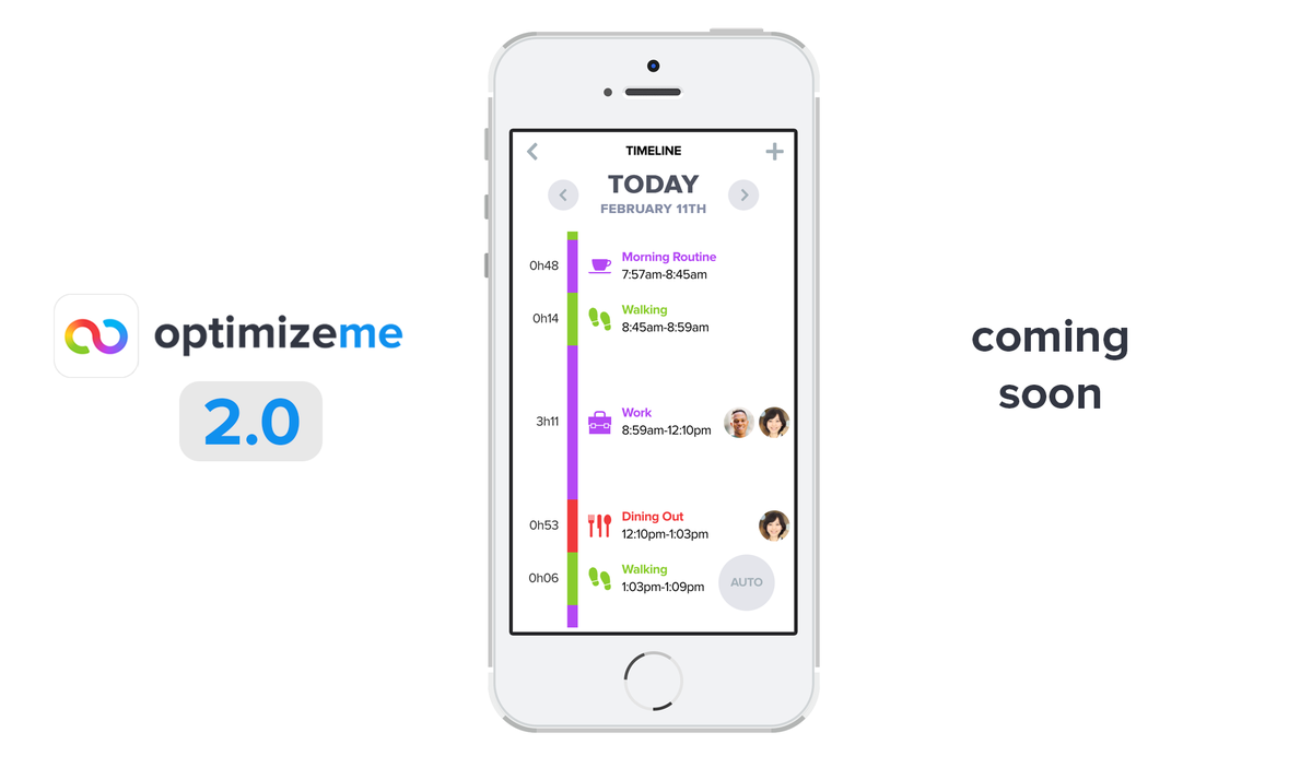 OptimizedApp's tweet image. Upcoming OptimizeMe 2.0 will feature a new timeline #quantifiedself buff.ly/1KKuhcC buff.ly/1KKuhcE
