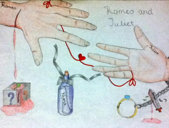 Tinaway101's tweet photo. @sscoffield1 I like this photo because it encompasses many key elements of Romeo and Juliet. http://t.co/bh6rSOFlWF