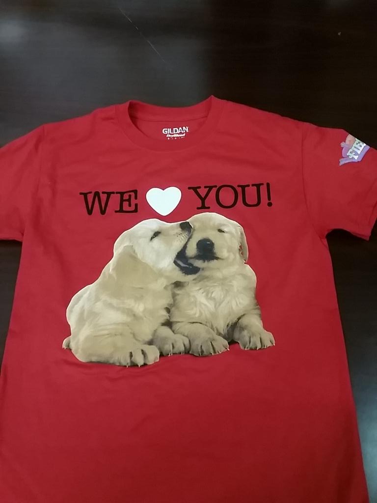 ThreadPortal's tweet image. We printed 3k of these today in under 6 hours.  9 color simulated front with 7 color sleeve. #screenprint #tshirts