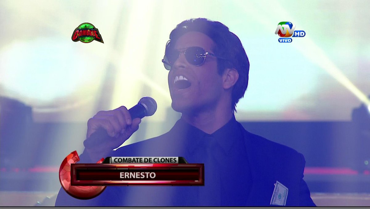TeamErnestoJ's tweet photo. “@atvpe: ¡.@ErnestoJimenex es Luis Miguel! #CombateInimitable .@Combate_ATV @atvpe http://t.co/ccJ2458qas”