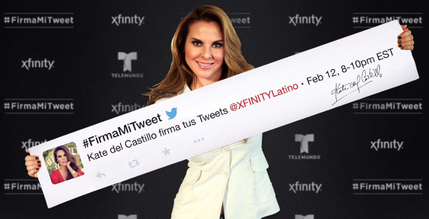 ¿Quieres mi autógrafo? Entonces tuitea YA a @XFINITYLatino con #FirmaMiTweet, ¡ahora mismo!