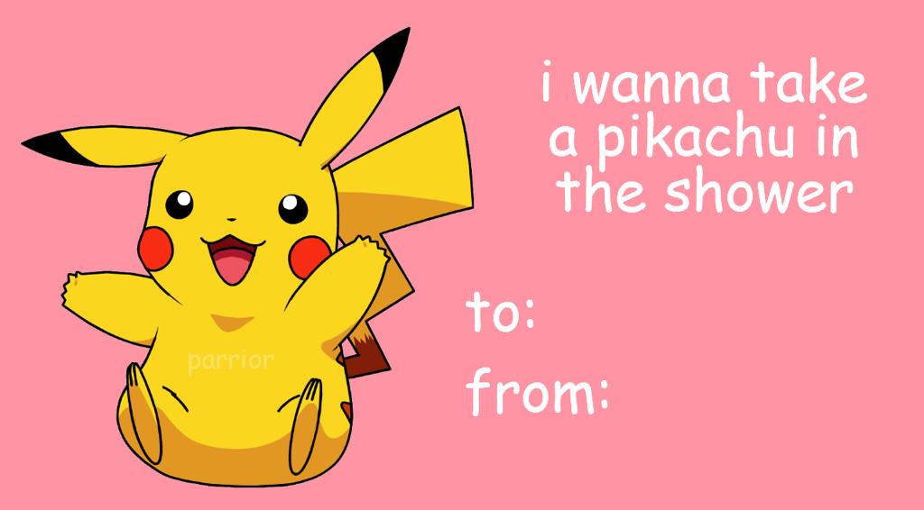 Pokemon valentine cards: