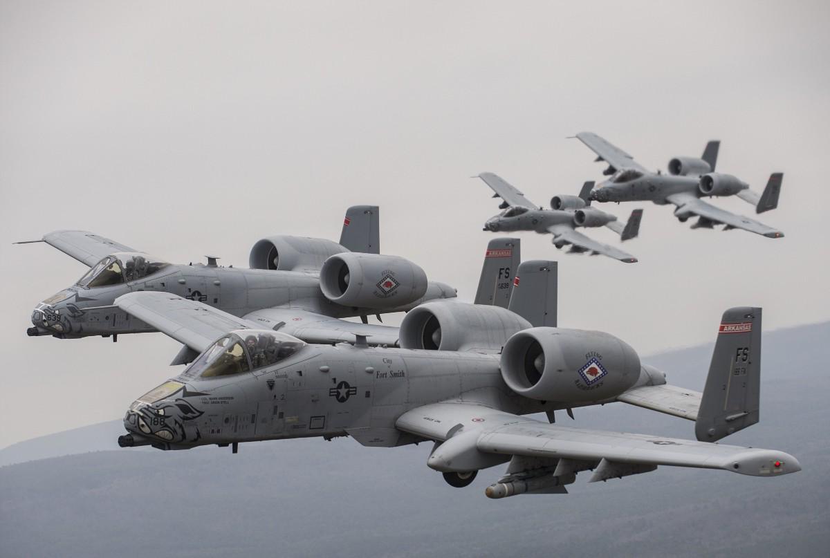 AircraftTalking's tweet image. #Warthog herd #AircraftPhoto #ThunderboltII
