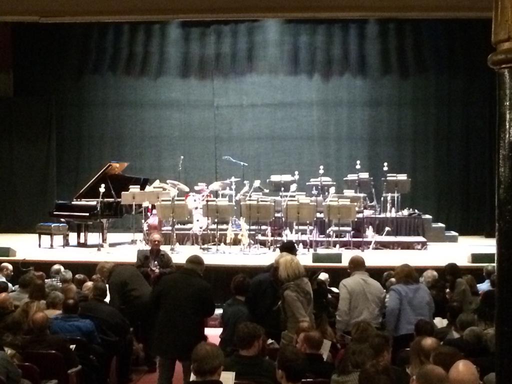 mistergYMCI's tweet photo. First #OBAye , now JLCO and @wyntonmarsalis at @masseyhall with @ymcimustangs students! #ThisDayRocks http://t.co/5KnWSmLOzx
