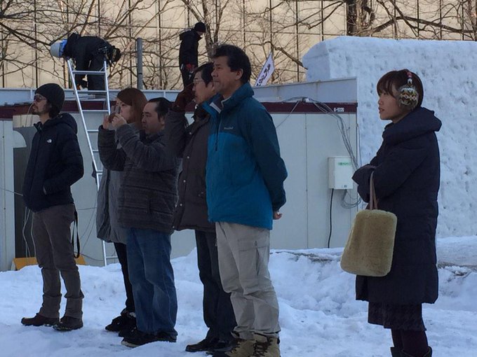 Sapporo Snow Festival vira show de demolição da neve! B9n-PZfCUAAefn2