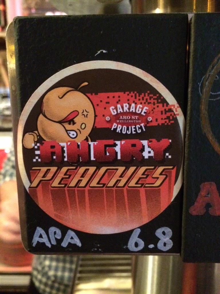 Now pouring!!!!! But not for long <a href="/Garage_Project/">Garage Project</a>