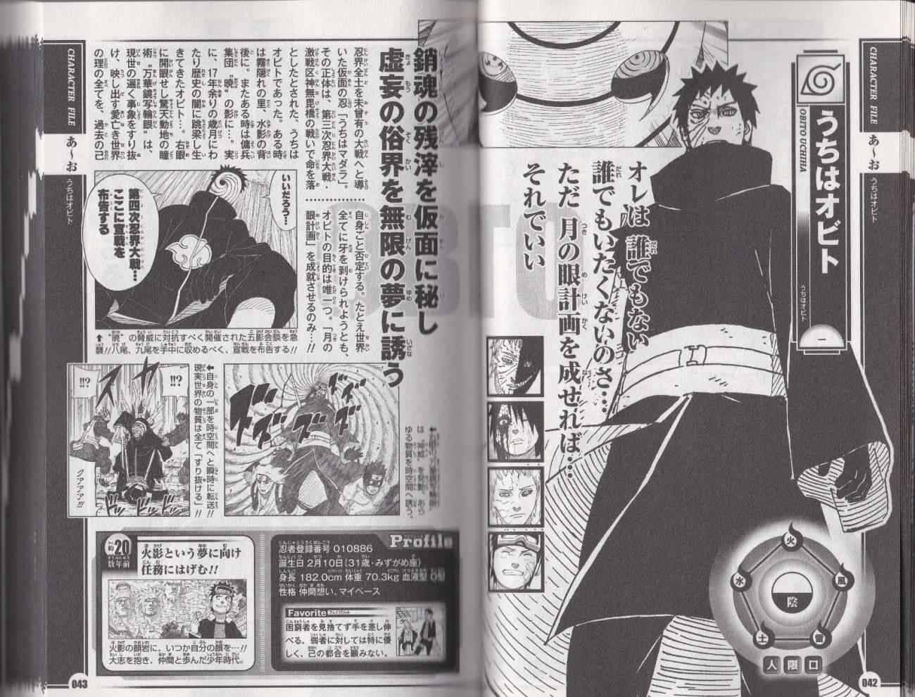 Sabita Naruto Databook 4 De Obito Uchia Http T Co Zw3lyi6usi Http T Co Giqkgxyipw