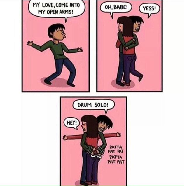 B_Alexander89's tweet image. Lol #drummerProblems