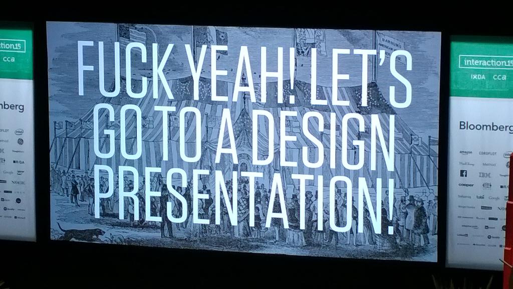jeffreygeee's tweet photo. @monteiro at #ixda15 http://t.co/Y6j0DBiyOU