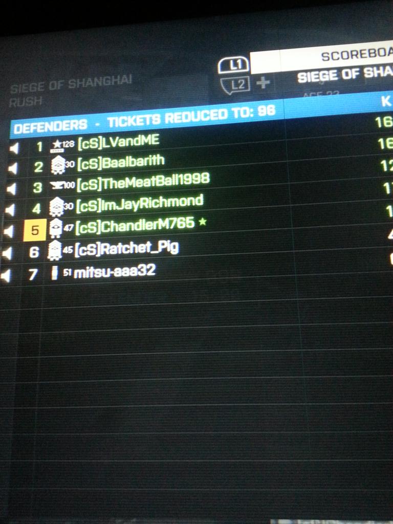 compSoldiers's tweet image. what I like to see